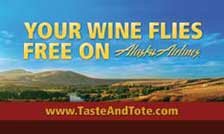 Your Wine Flies Free on Alaska Airlines